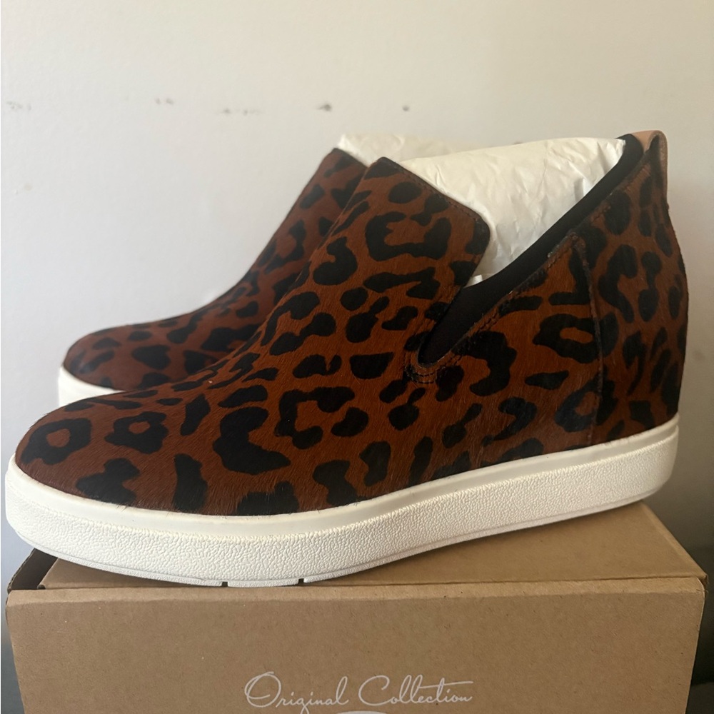 Dr. Scholl's Leopard Print Ankle Boots